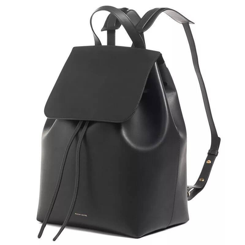drawstring leather backpack australia Abby Full-Grain Black, Handcrafted in Ethiopia its the perfect size to hold all your every day carry items Drawstring Leather Backpack | Valentina