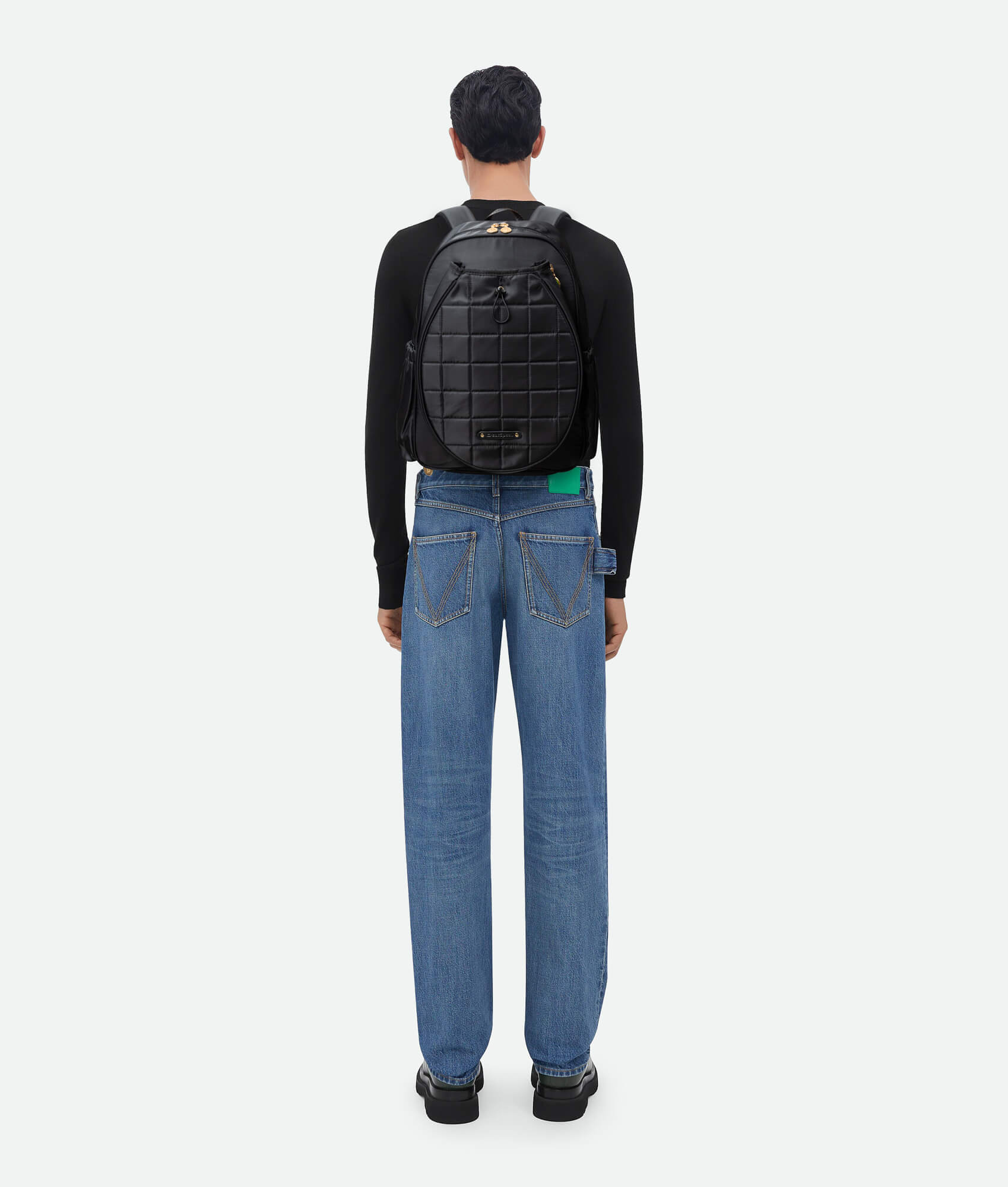 Black Tennis Backpack Model