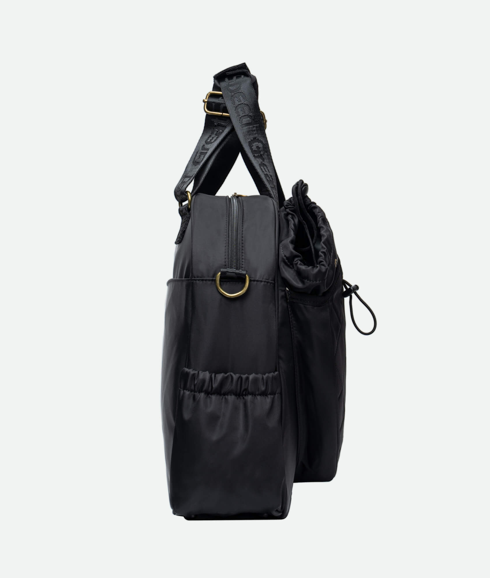 Black Tennis Bag Side