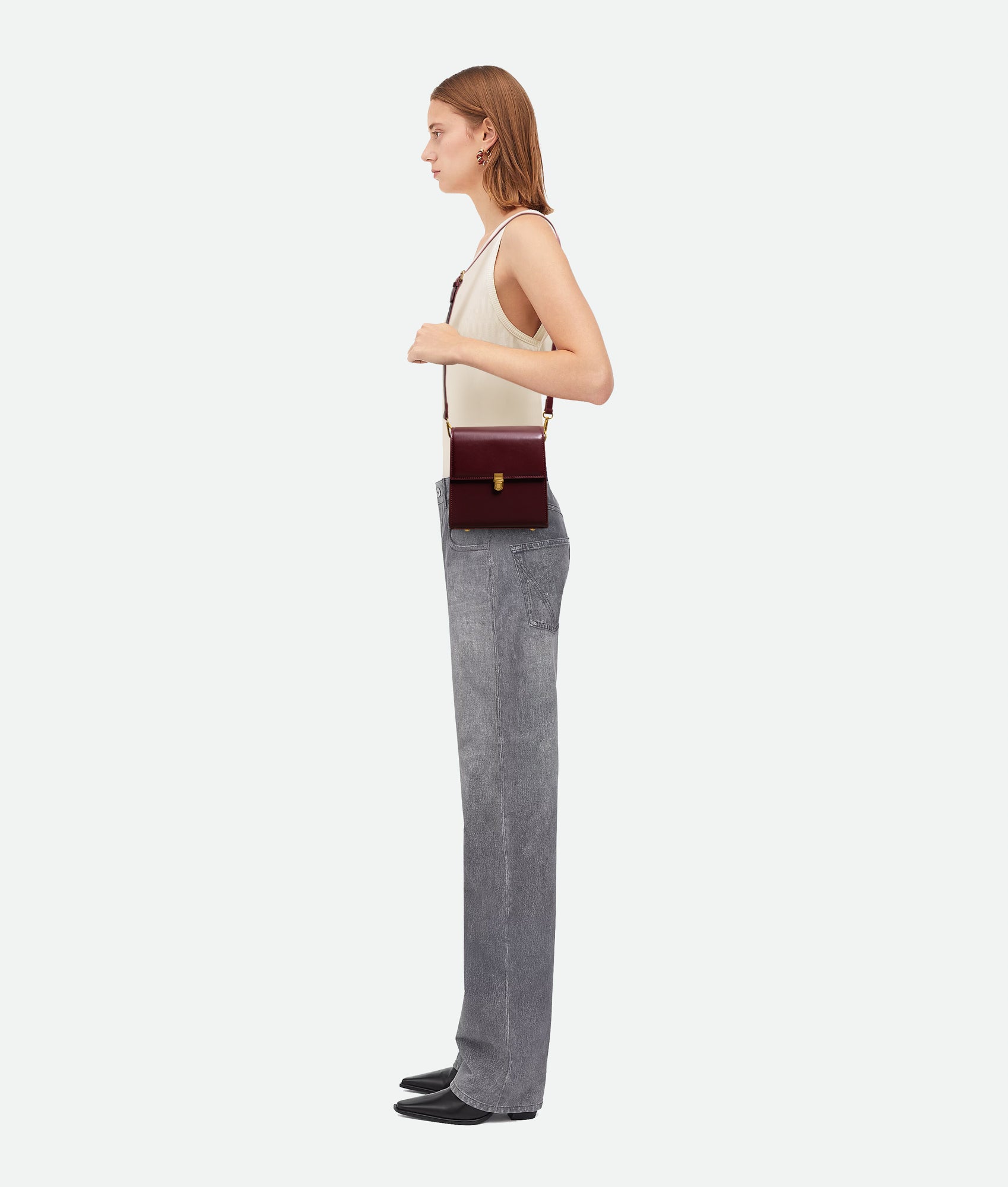 Cherry Square Crossbody Bag Model