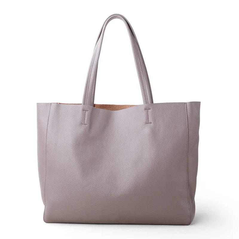 Valentina Perla Medium tote in Grey