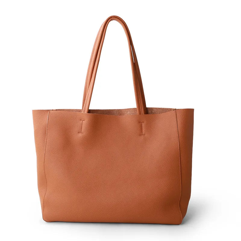 Valentina Costa Medium tote in Caramel