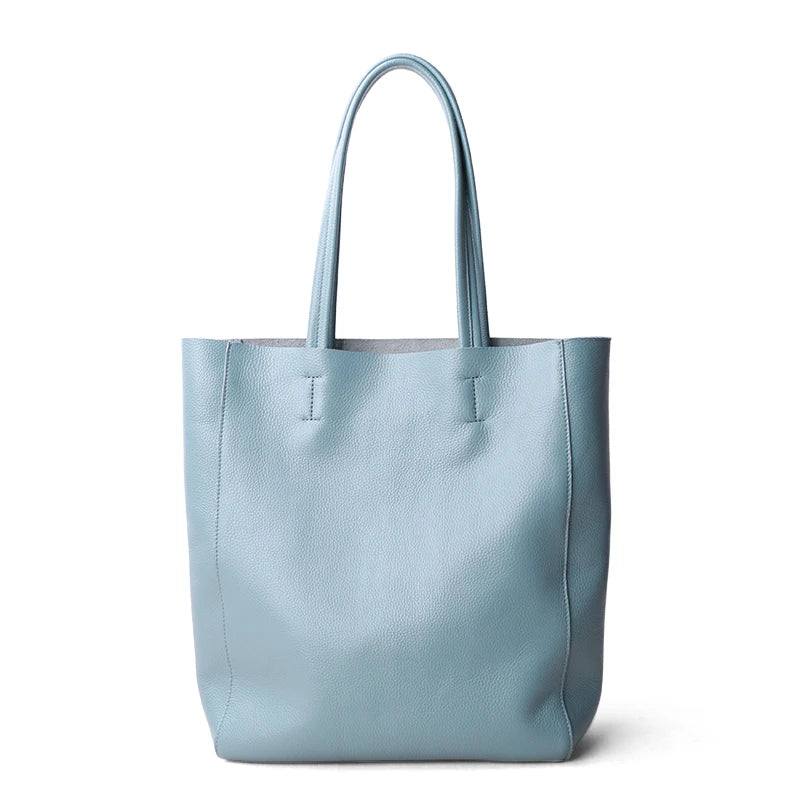 Valentina Perla Medium tote in Sky Blue