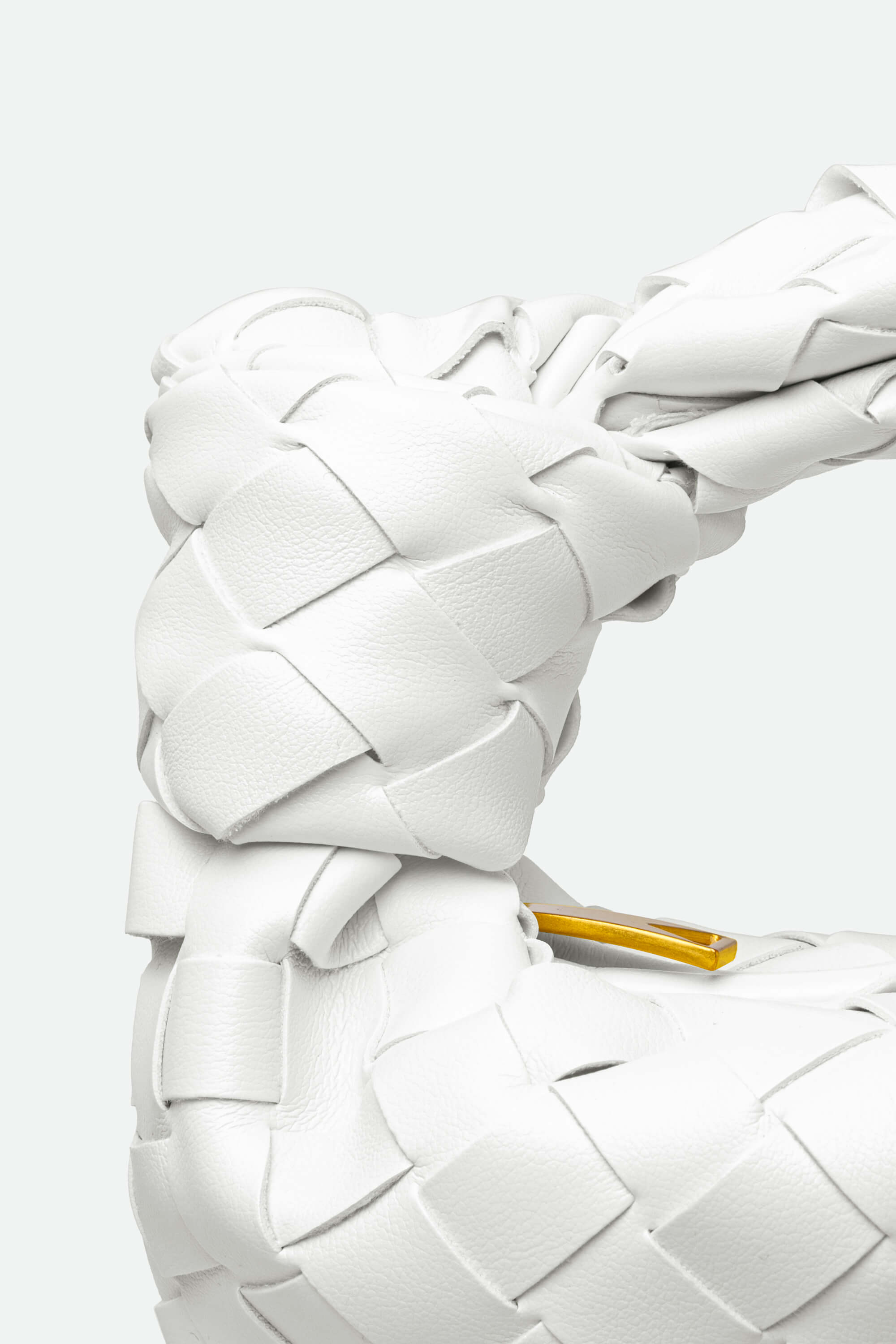 Knot Bag Mini (Candy Jodie) White Detail