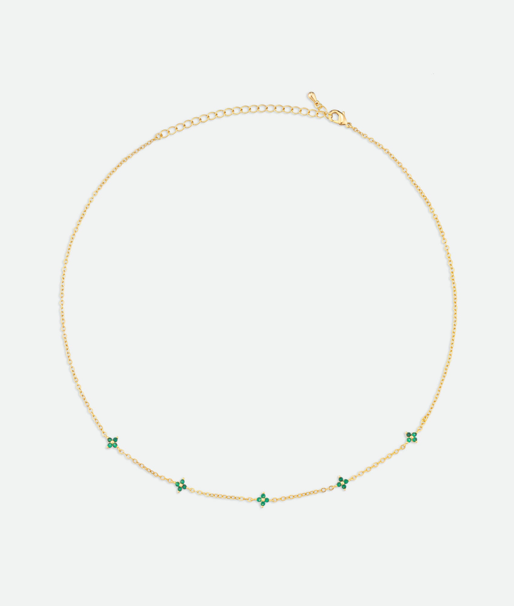 Minimalist Flower Necklace