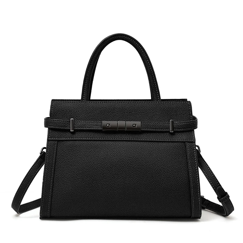 Valentina Taormina top-handle bag in Black