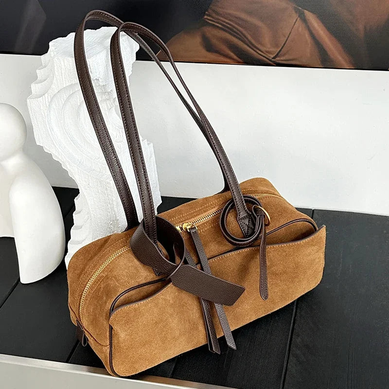 Valentina Umbra Large top-handle bag in Brown