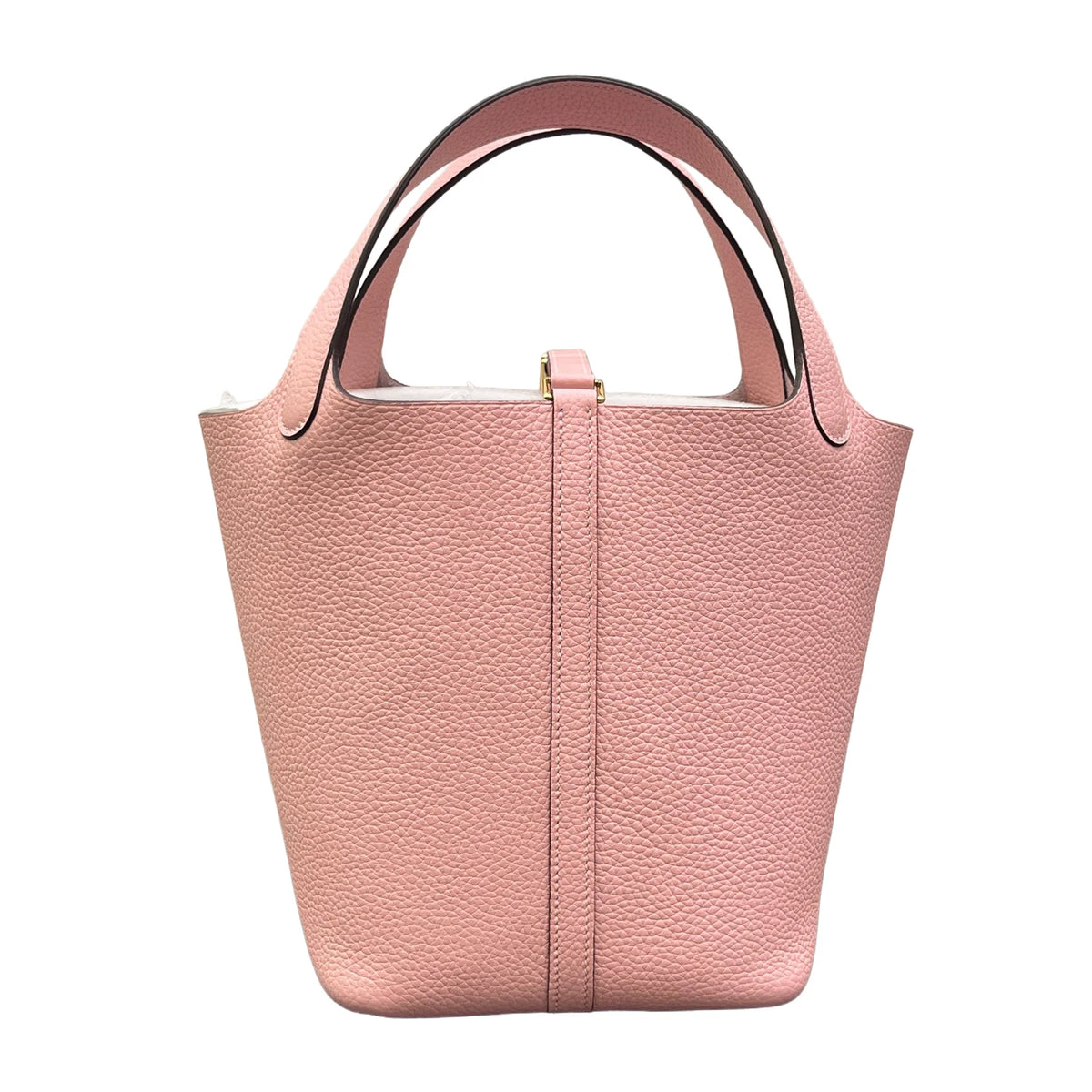 Valentina Ostuni Small bucket bag in Blush