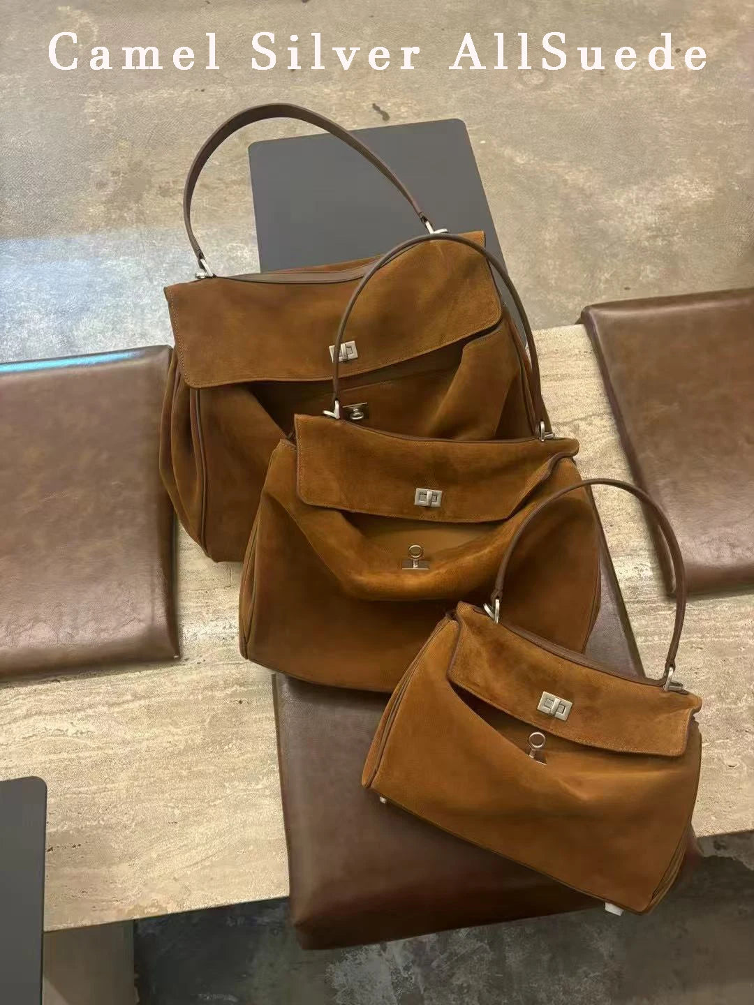 Valentina Dolce Large tote in Oak