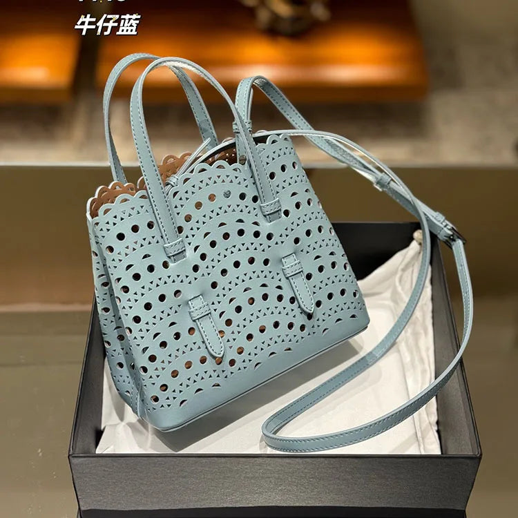 Valentina Urbino Large tote in Denim