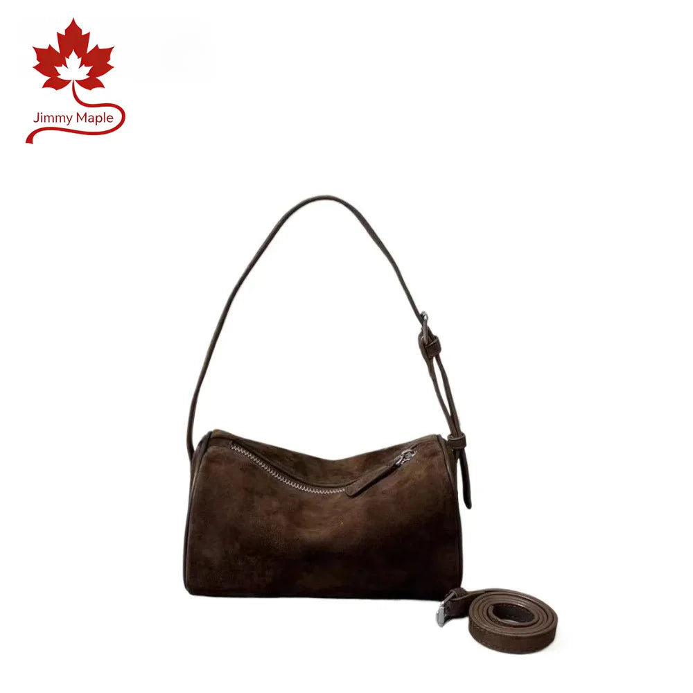 Valentina Sale crossbody bag in Saddle Red, front view