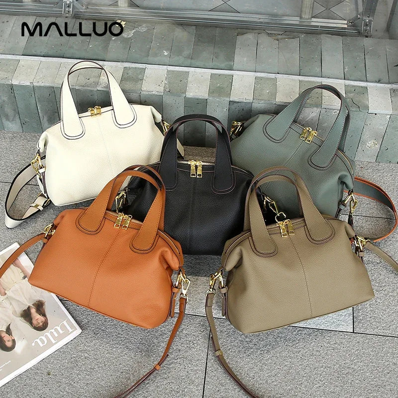 Valentina Lucca crossbody bag in White, interior