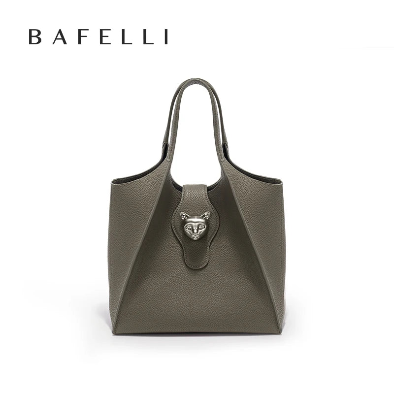 Valentina Onda tote in Grey