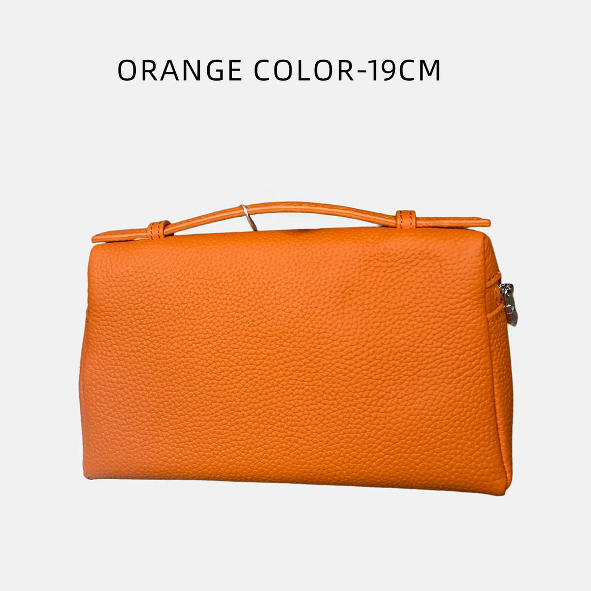Valentina Orvieto Small top-handle bag in Orange