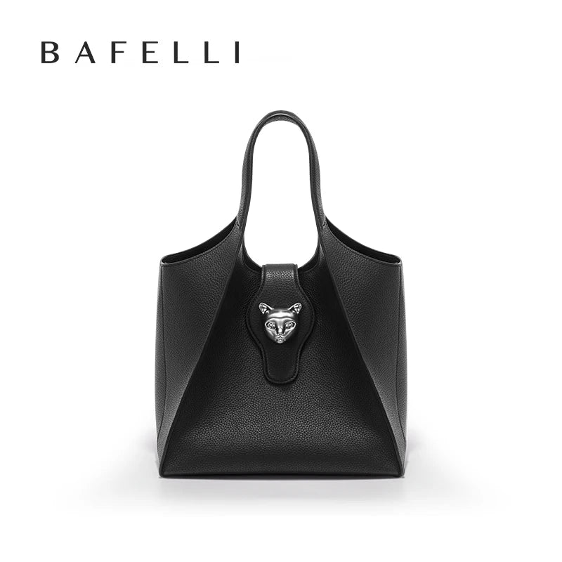 Valentina Onda tote in Black