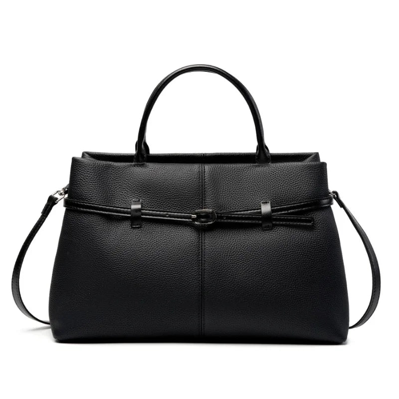 Valentina Pietra crossbody bag in Black