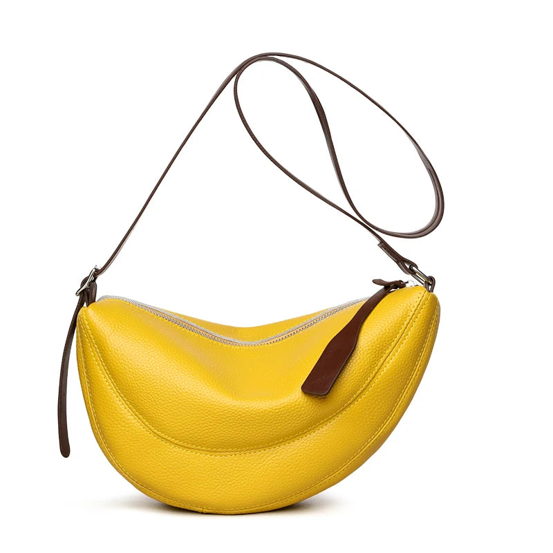 Valentina Salina crossbody bag in Beige, side view