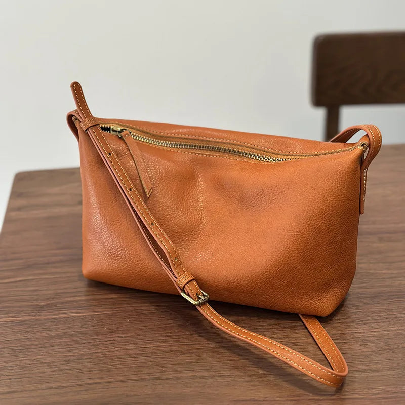 Valentina Seta crossbody bag in Terracotta