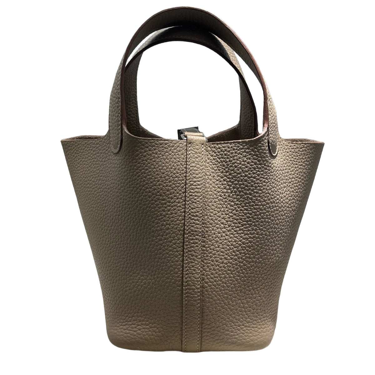 Valentina Ostuni Small bucket bag in Trench