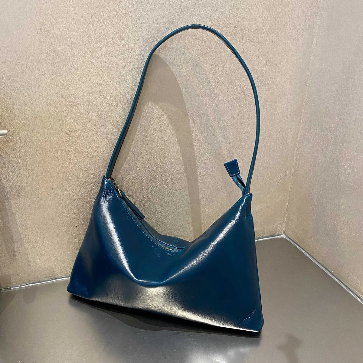 Valentina Lana crossbody bag in Denim
