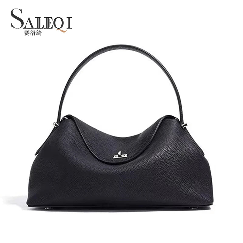 Valentina Sera crossbody bag in Grey, front view