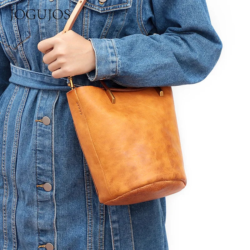 Valentina Malva crossbody bag in Terracotta
