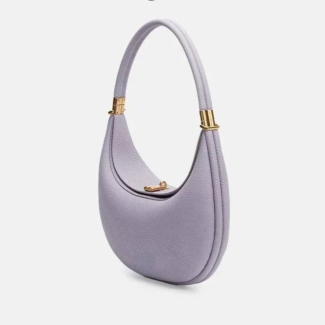 Valentina Todi crescent bag in Lavender