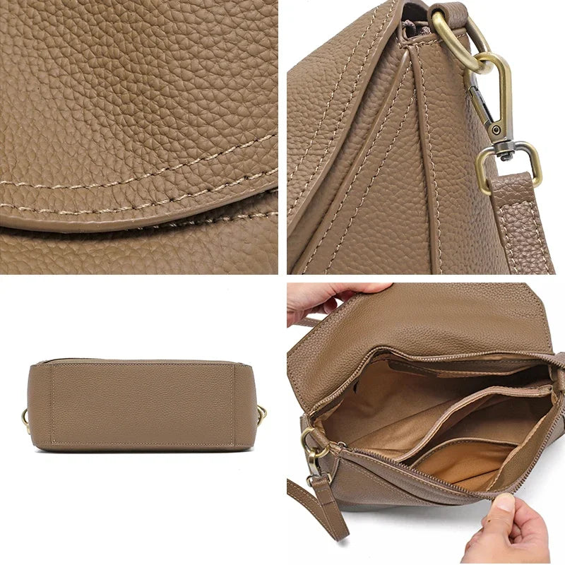 Valentina Camogli shoulder bag in Black, worn
