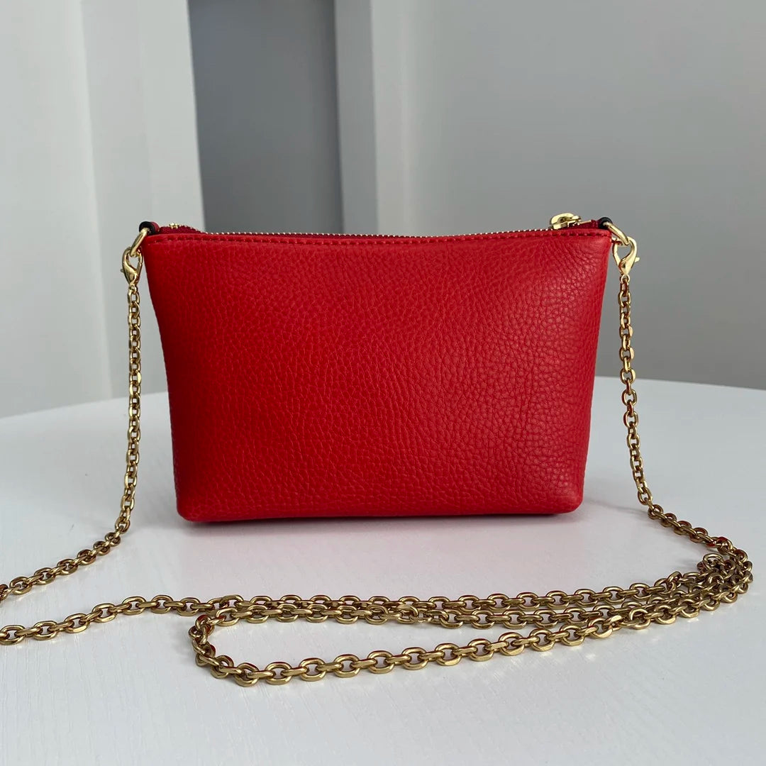 Valentina Valle crossbody bag in Cherry