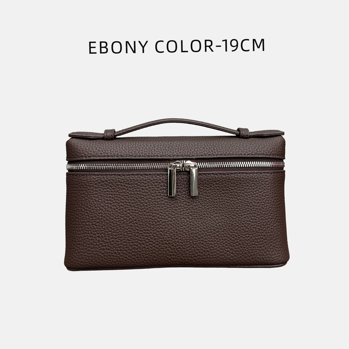 Valentina Orvieto Small top-handle bag in Ebony
