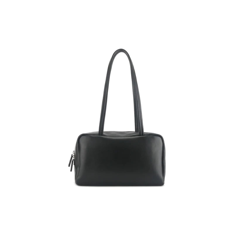 Valentina Oro tote in Plain black