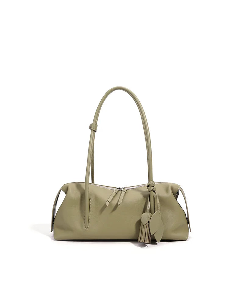 Valentina Sorte tote in Sage