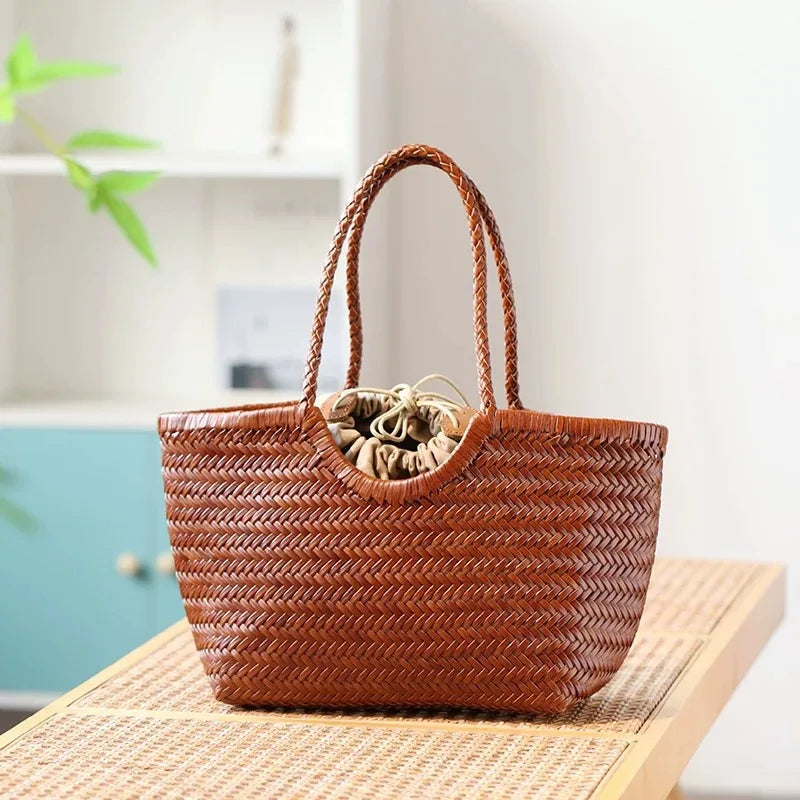 Valentina Alghero tote in Brown