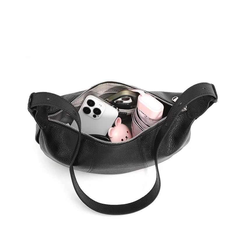 Valentina Parma tote in Coffee, interior