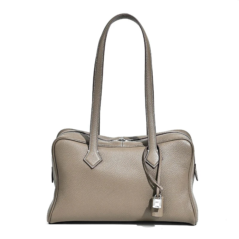 Valentina Rosa Large tote in Elephant Grey
