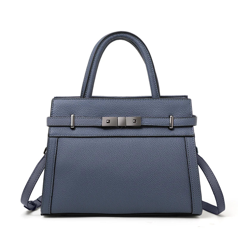 Valentina Taormina top-handle bag in Denim