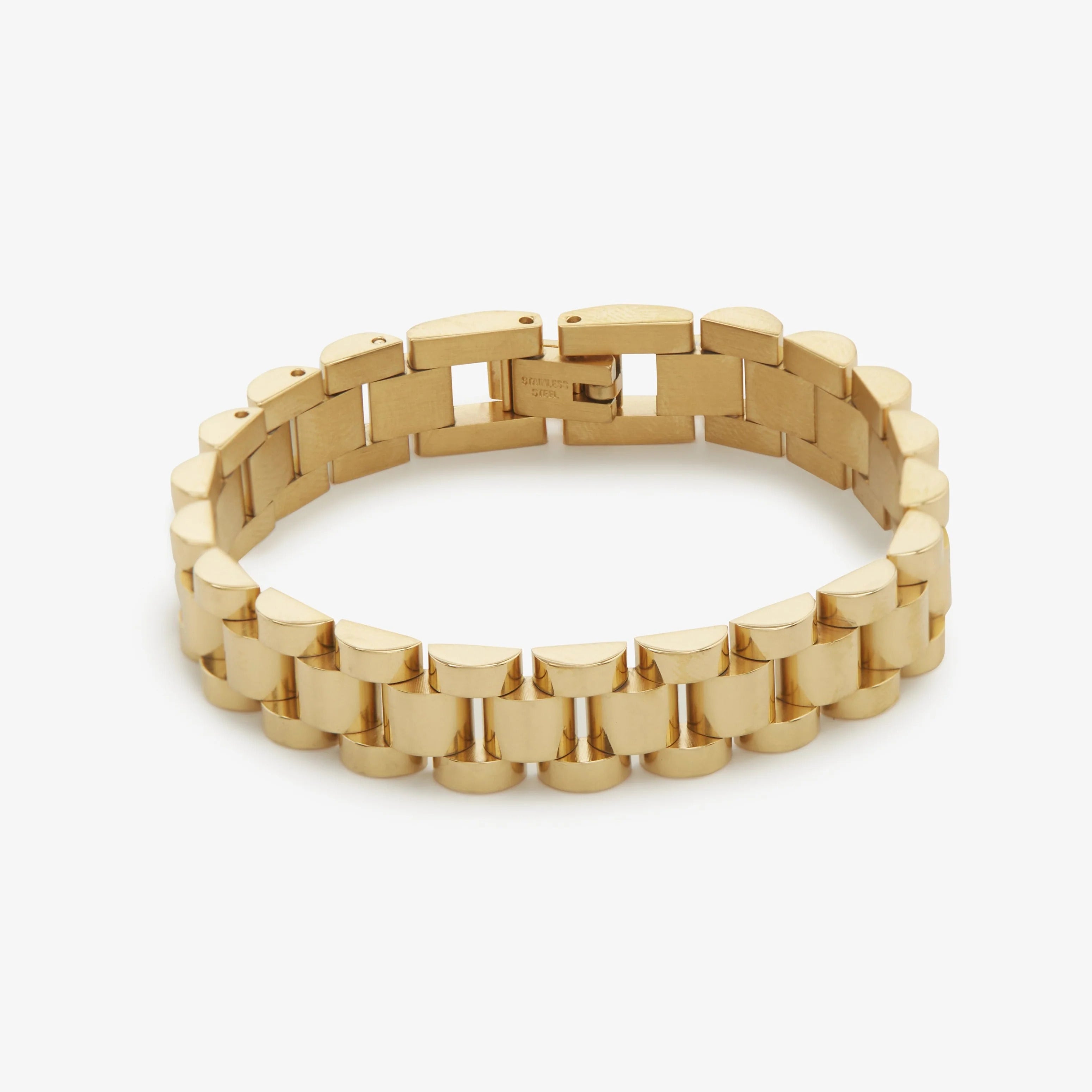 gold-plated stainless steel Aria bracelet