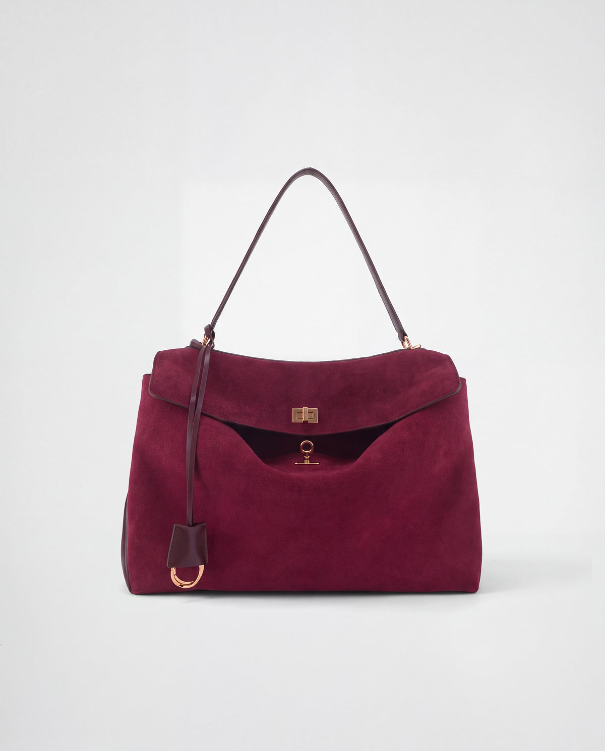 Dolce Small bag in Burgundy – front view