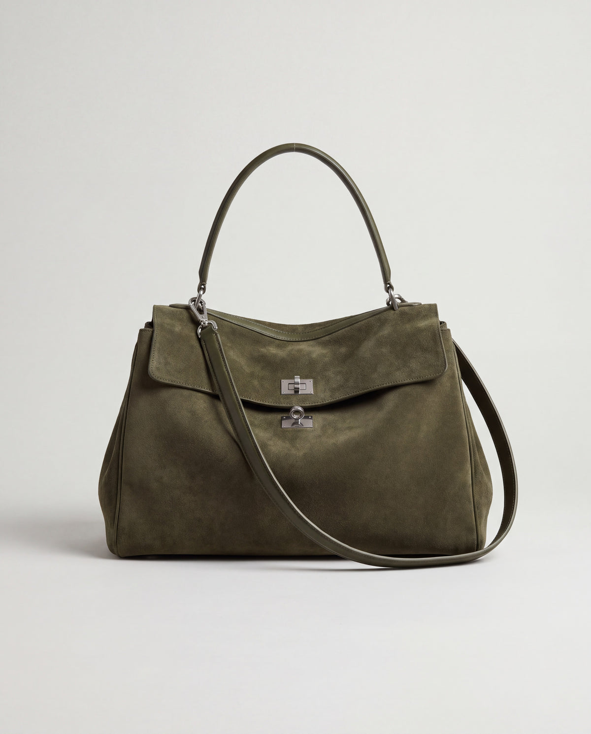 Dolce Small bag in Forest – front view