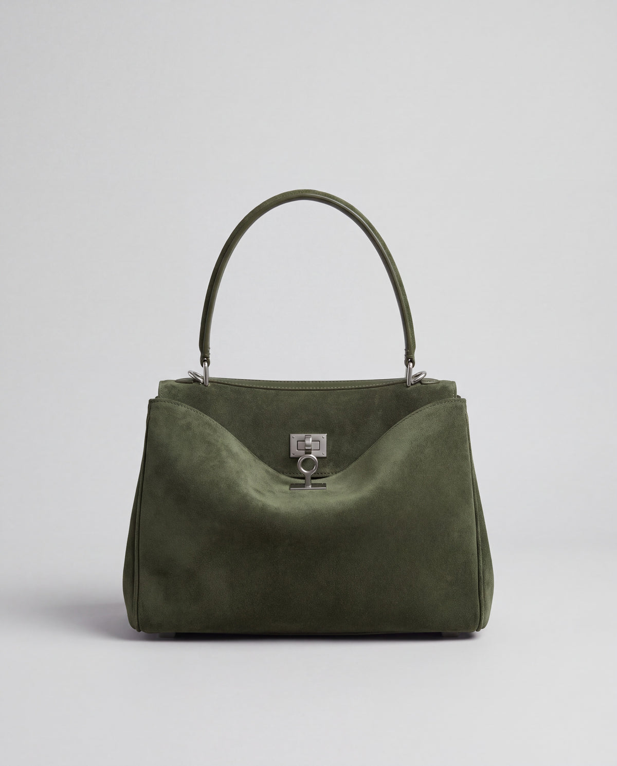 Dolce Large bag in Forest – front view
