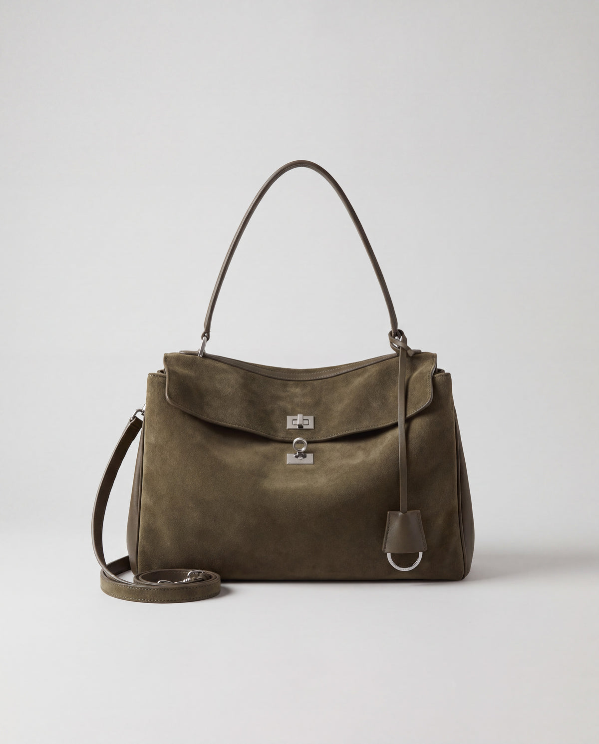 Dolce Large bag in Olive – front view