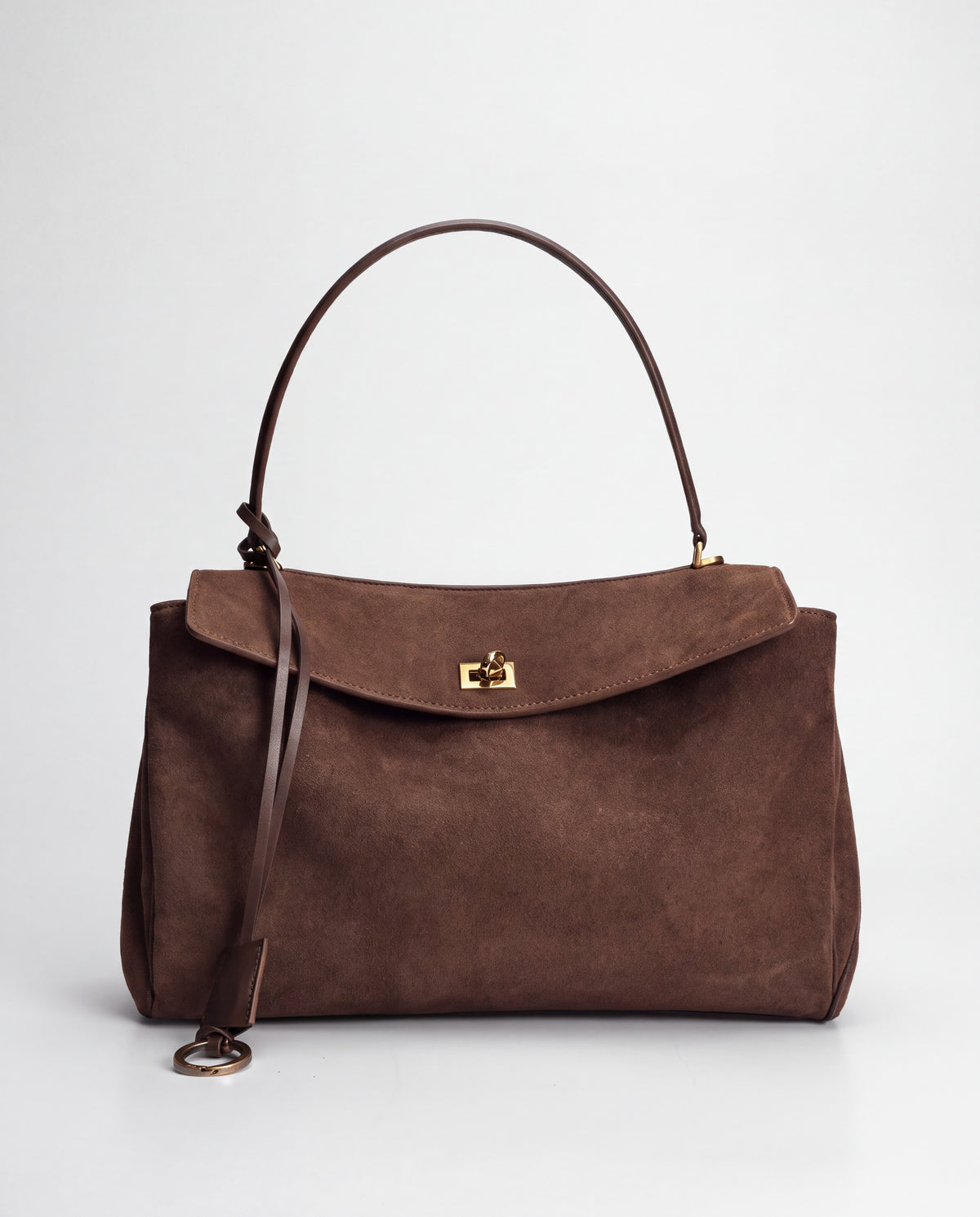 Dolce Medium bag in Mocha – front view