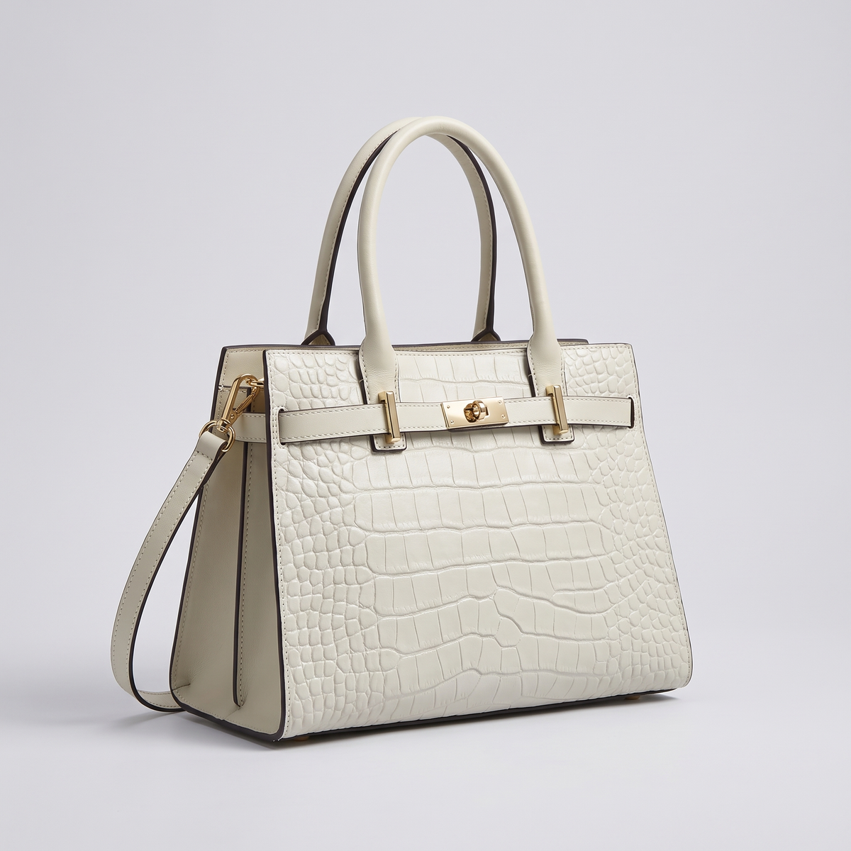 Valentina Sorrento top-handle bag in White