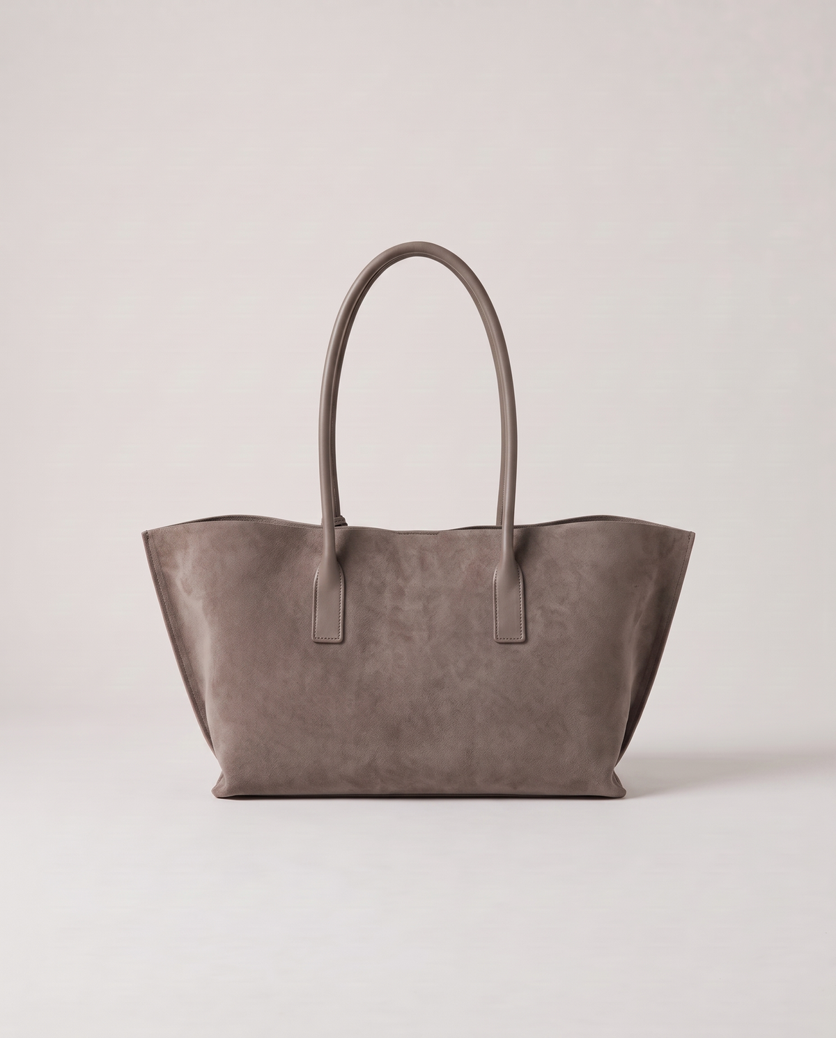 Noce tote in grey, back view