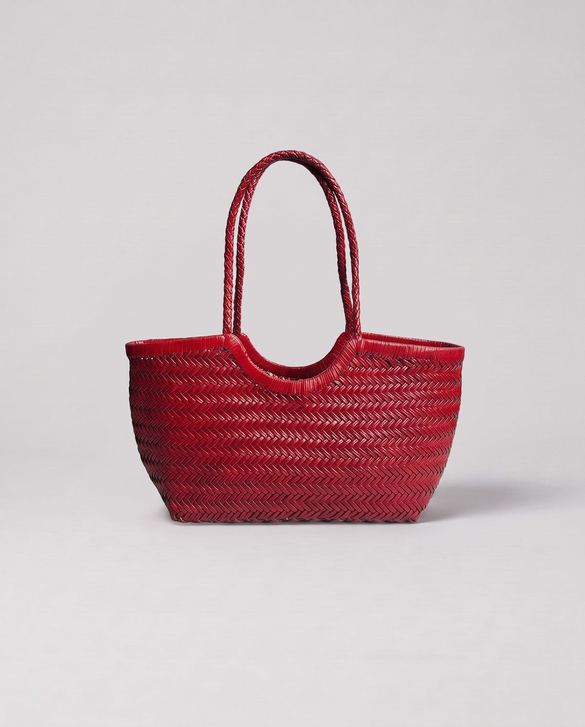 Valentina Noto Large bag in Red, front view