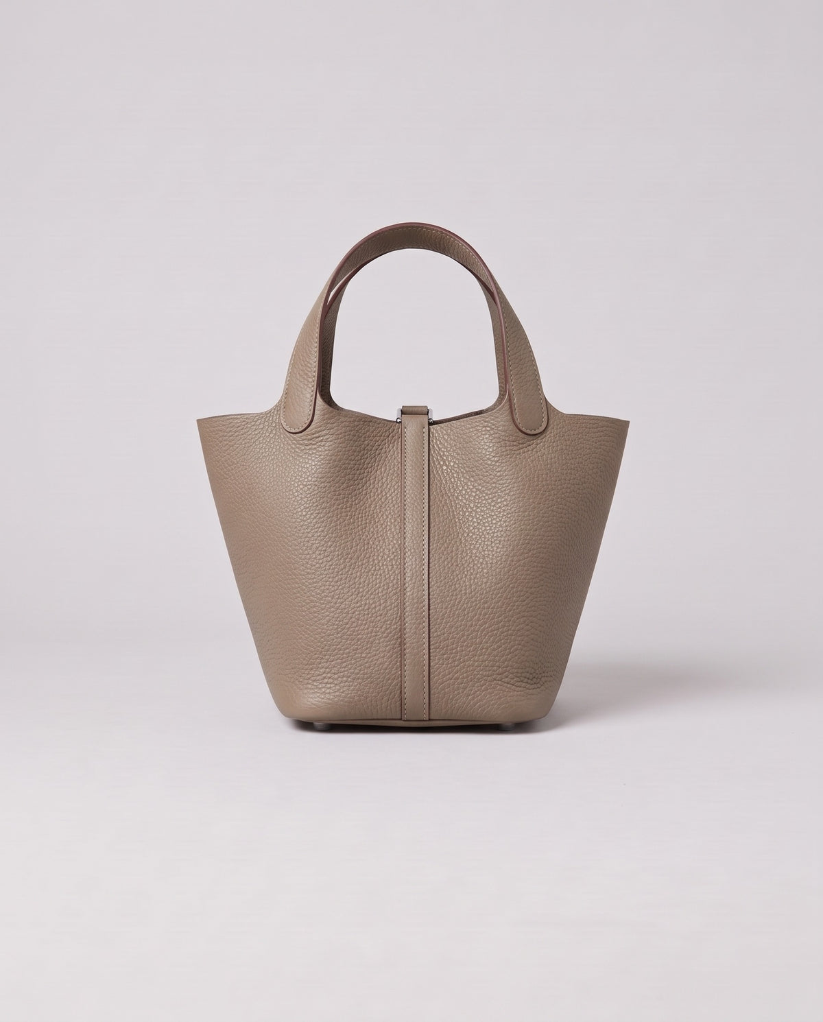 Valentina Ostuni Large bag in Stone, front view