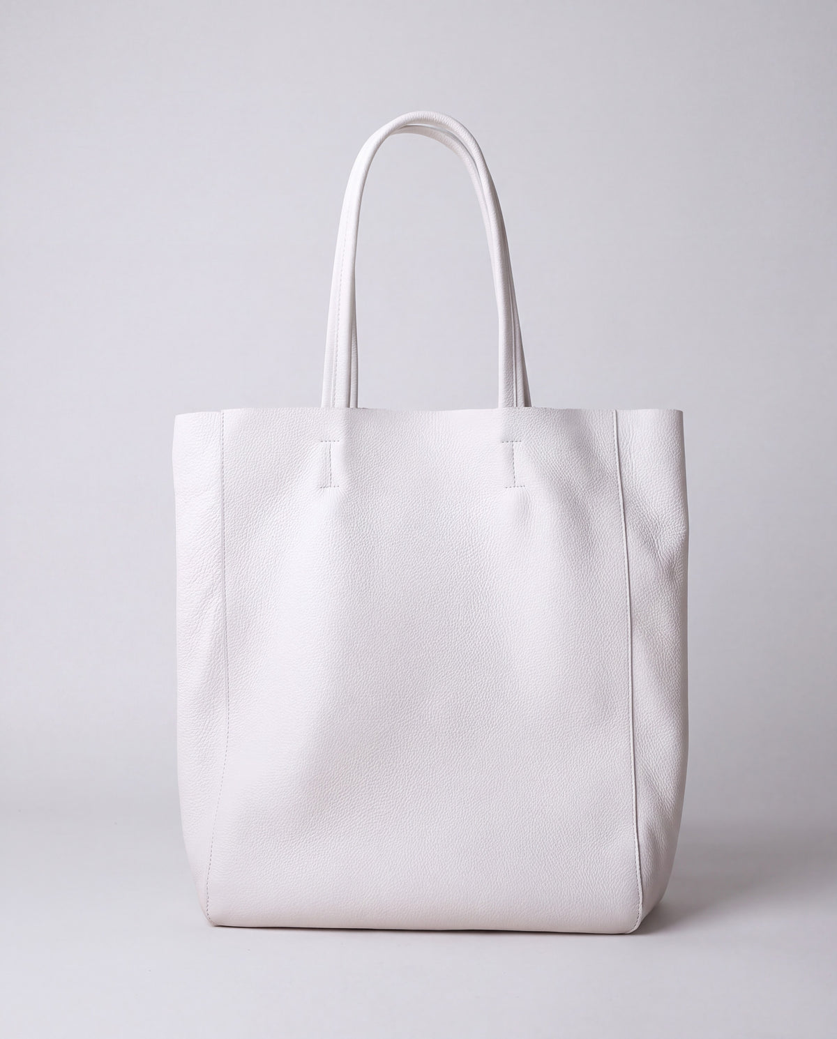 Perla Large bag in Pearl – front view