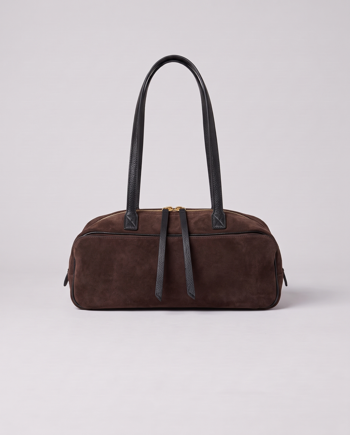 Valentina Umbra Small bag in Chocolate, front view
