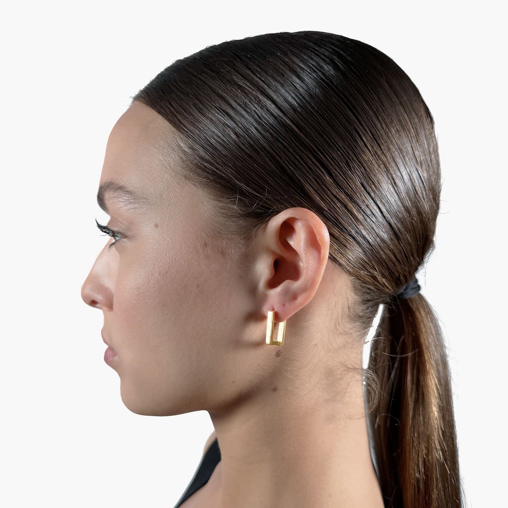 Medium Block Earrings