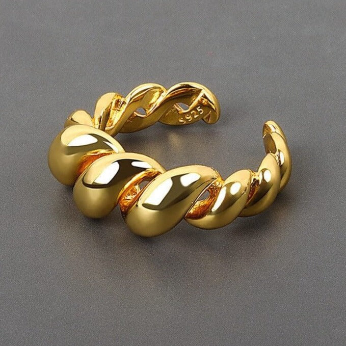 Wide Gold Rings Ladies